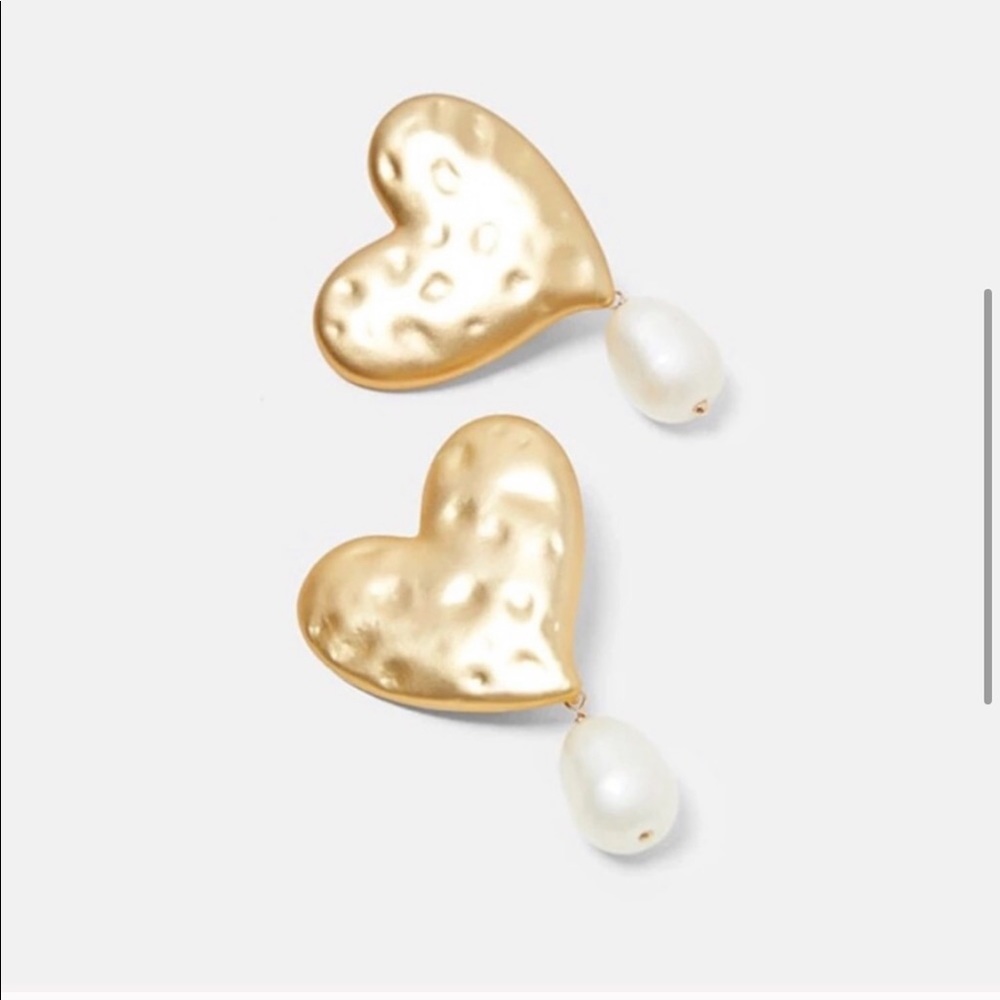 ZARA pearl dangle earrings - Picture 3 of 5